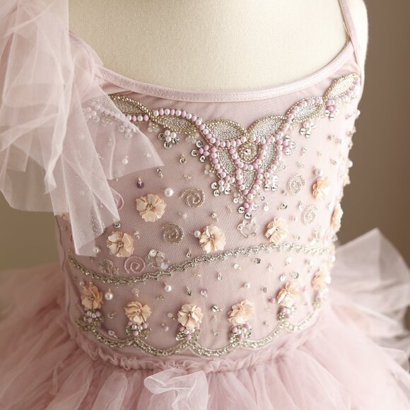 Tutu Du Monde Lilac Tulle Dress Gala Tutu Violite Flower Girl Party Portrait New - Picture 3 of 6